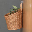Bamboo Woven Storage Basket Toilet Bathroom Garden Supplies
