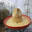 Straw Hats With Pointed Top And Big Brim Frills Are Best-selling Mexican Straw Hats