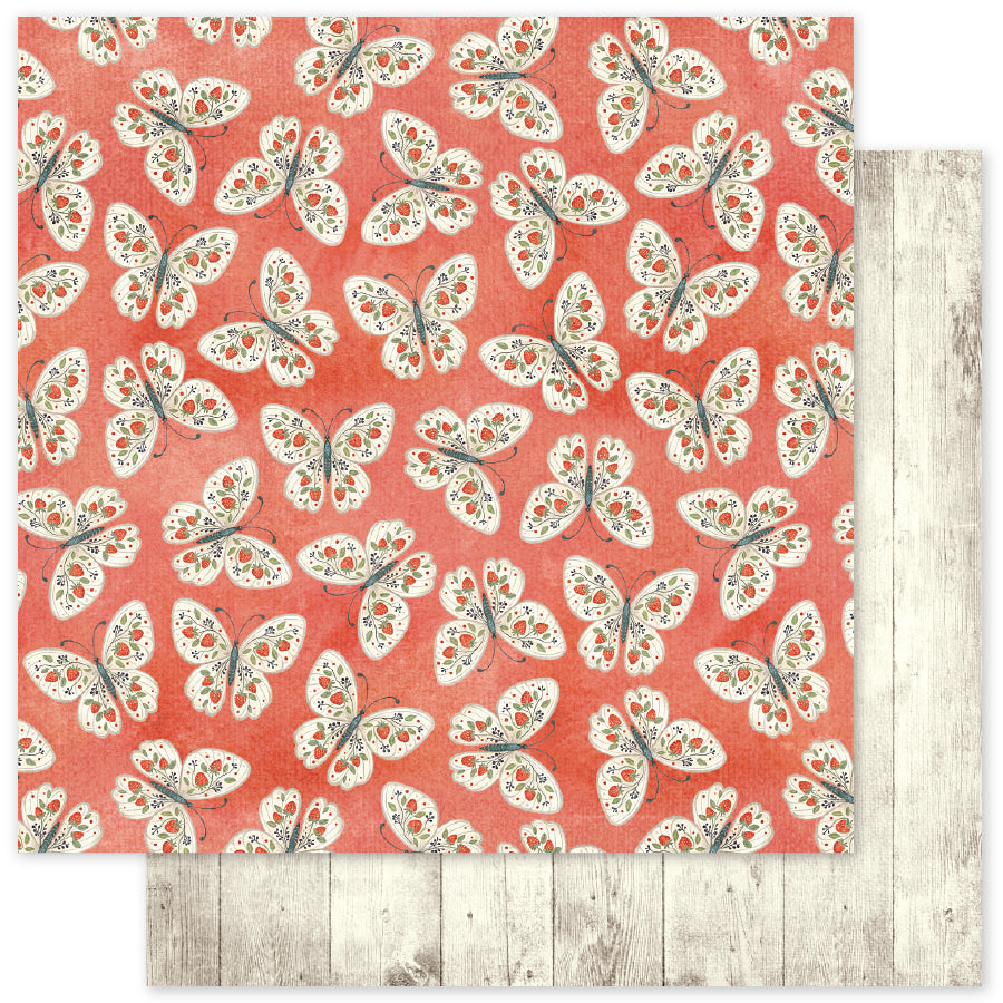 Strawberry Friends Basics 12x12 Paper Collection 34884