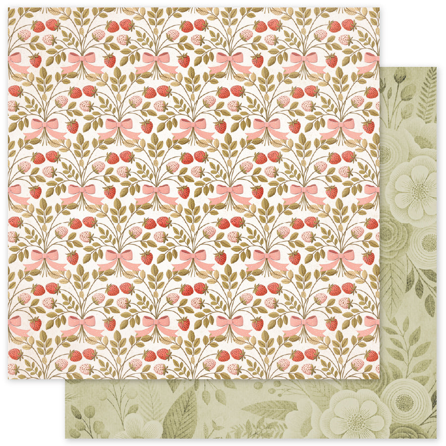 Strawberry Friends Basics 12x12 Paper Collection 34884