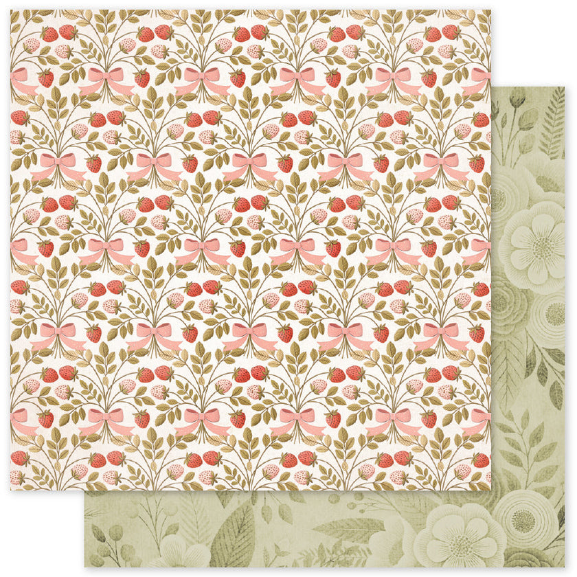 Strawberry Friends Basics 12x12 Paper Collection 34884