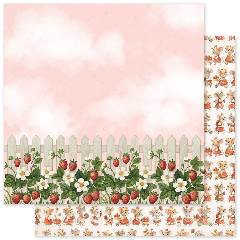 Strawberry Friends 12x12 Paper Collection 34860
