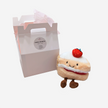 Strawberry Cake Slice Plush - 6 Inch