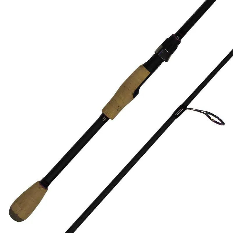 🍁Streamside Black Widow Rod 2pc Med Fast Action 8-17lb 6'6
