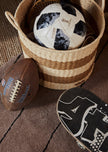 Circle Rug - Striped - Choko