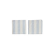 Striped Napkin - Pack of 2 - Ice Blue