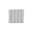 Striped Tablecloth Iced Blue - 260x140 cm