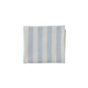 Striped Tablecloth Iced Blue - 260x140 cm