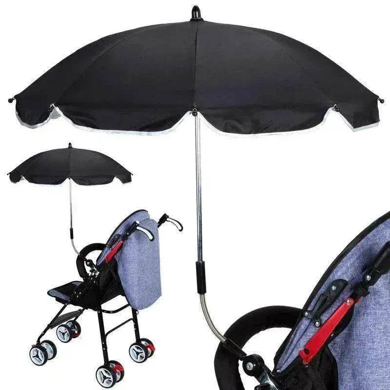 Stroller Umbrella: 360° Adjustable Accessory
