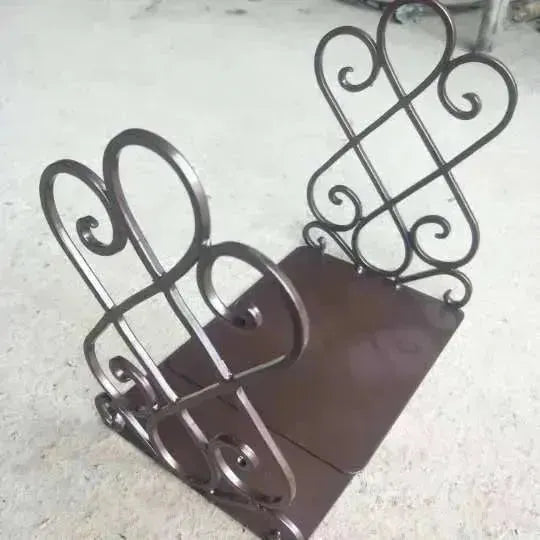 Student school supplies reading rack