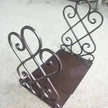 Student school supplies reading rack