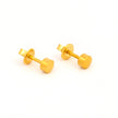 Studex - L200Y Traditional Ball Ear Rings Gold 4mm (pair)