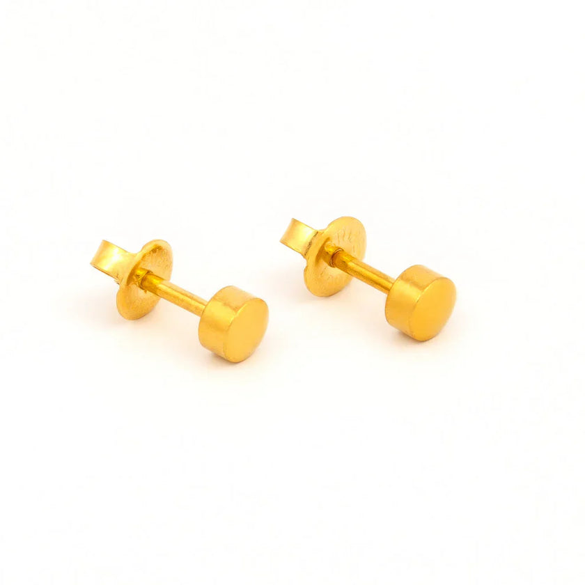 Studex - L200Y Traditional Ball Ear Rings Gold 4mm (pair)