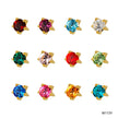 Studex - M113Y 12 Months Tiffany Ear Rings Gold 2mm