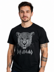 Def Leppard Leopard Face T-shirt