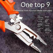 Stylish 7-in-1 Multifunctional High Carbon Steel Wire Stripping Plier