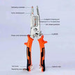 Stylish 7-in-1 Multifunctional High Carbon Steel Wire Stripping Plier