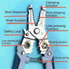 Stylish 7-in-1 Multifunctional High Carbon Steel Wire Stripping Plier