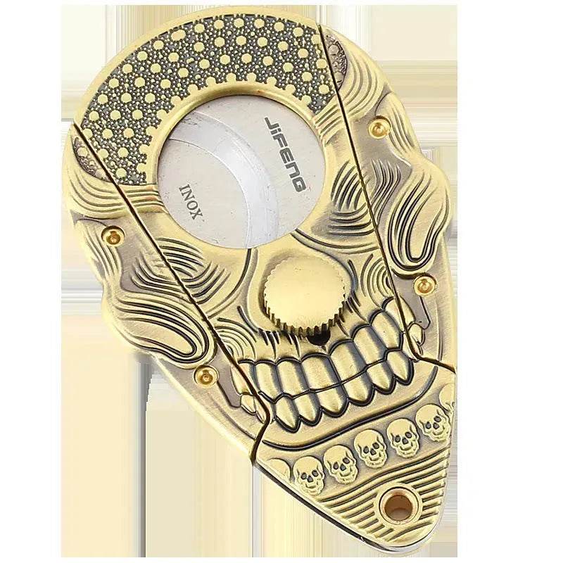 Stylish And Simple Stainless Steel Sharp Gothic  Cigar Cutter