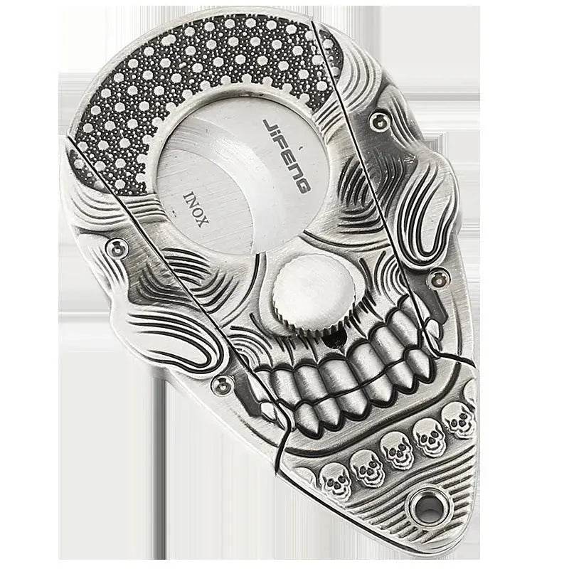 Stylish And Simple Stainless Steel Sharp Gothic  Cigar Cutter