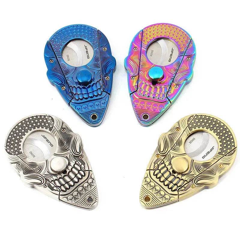 Stylish And Simple Stainless Steel Sharp Gothic  Cigar Cutter