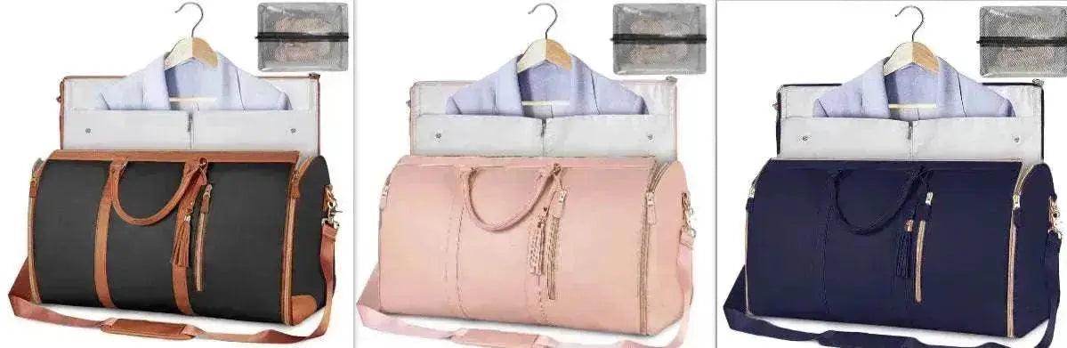 Stylish Large Capacity Waterproof Travel Duffle Folding Suit Bag