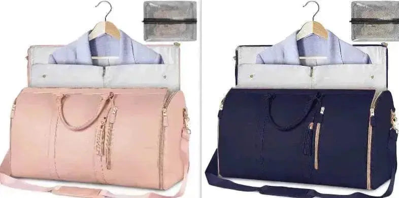 Stylish Large Capacity Waterproof Travel Duffle Folding Suit Bag