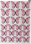 Edible Butterflies Cake Decorations