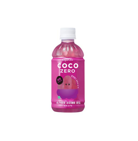 Sugarlolo Coco Zero Grape (340ML) [Best Before Date: 2026.01.24]
