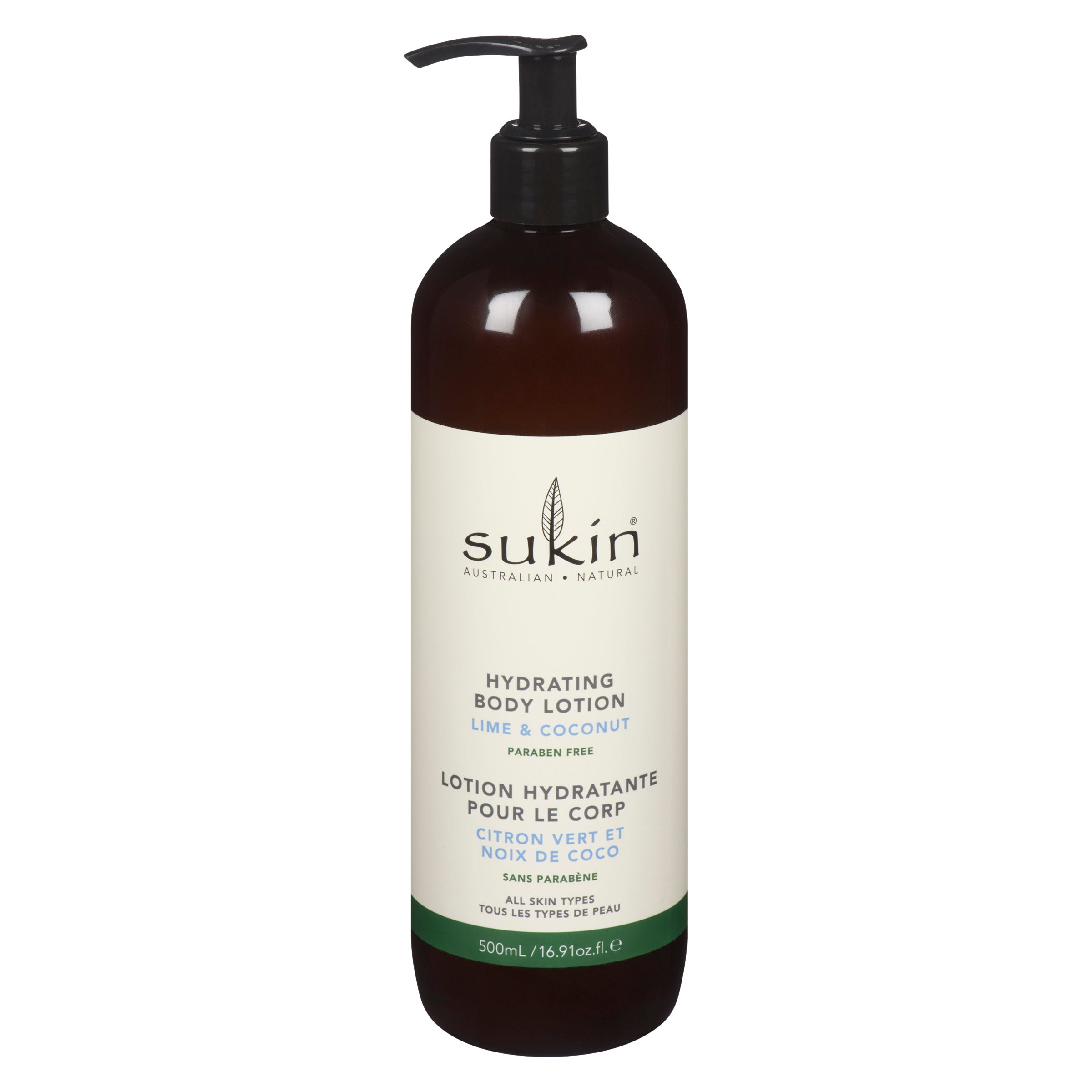 Sukin Hydrating Body Lotion Lime Coconut
