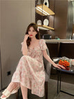 Summer French Silk Pajamas For Women