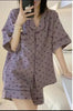 Bubble Cotton Cute Orange Pajamas For Women