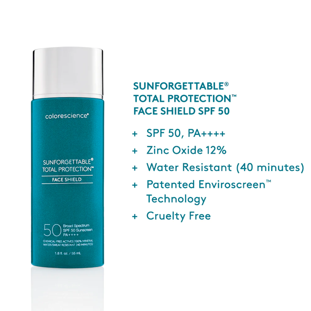 Colorescience Sunforgettable Total Protection Face Shield Classic SPF 50