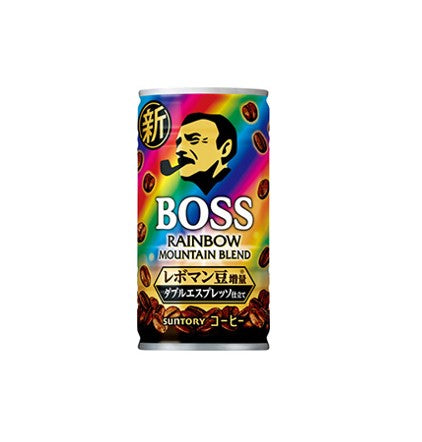 Suntory Boss Coffee Rainbow Mountain Blend (185ML) [Best Before Date: 2026.12]