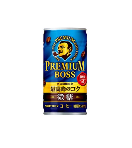 Suntory Boss Premium Coffee Fine Sugar (185G) [Best Before Date: 2027.04]