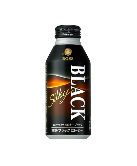 Suntory Boss Silky Black Coffee (400ML) [Best Before Date: 2027.03]
