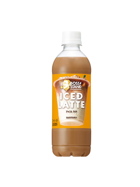 Suntory Boss Stand Iced Latte (450ML) [Best Before Date: 2026.12]