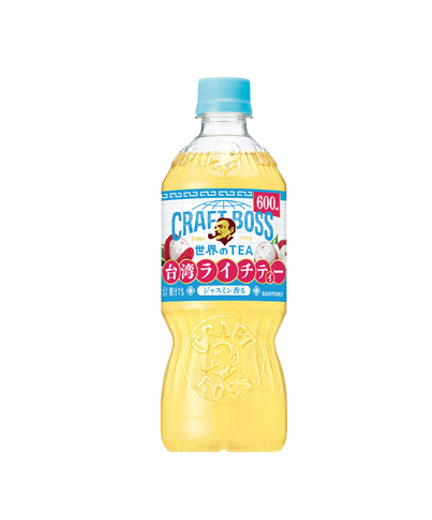 Suntory Craft Boss World Tea Taiwan Lychee Tea (600ML)