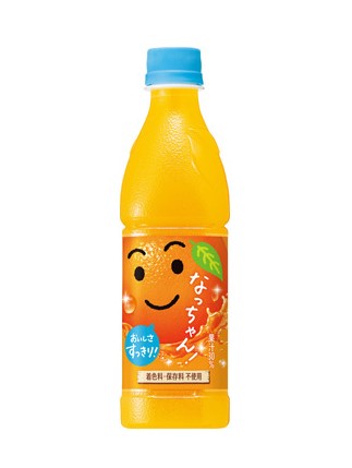 Suntory Natchan Orange Juice (425ML) [Best Before Date: 2026.01]
