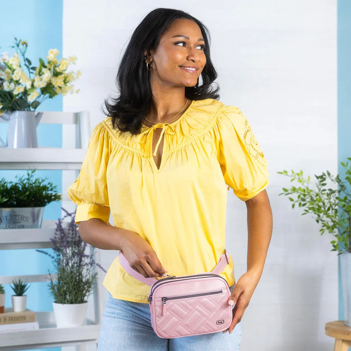 LUG - Super Coupe 3 Satin Luxe Convertible Crossbody Bag