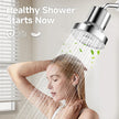 Supercharged Shower Integrated 15-layer Filter Scale And Chlorine Removal Shower Nozzle