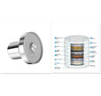 Supercharged Shower Integrated 15-layer Filter Scale And Chlorine Removal Shower Nozzle