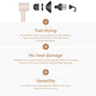 DYSON OFFICIAL OUTLET Supersonic Hair Dryer Ceramic Pink/Rose Gold - Refurbished with 1 year Dyson Warranty - (Excellent)