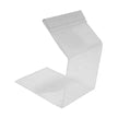 Support clair pour affichette (pince en haut), 2 ½”