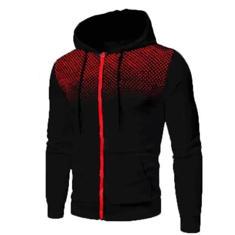 Sweater Men's Sports Fitness Zip-up Shirt