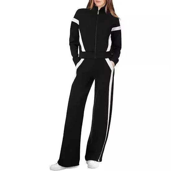 Sweatshirt Wide Leg Track Pants Sportswear