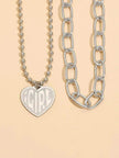 Sweet Commuter Student Necklace Pure Color Women's Jewelry
