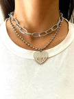Sweet Commuter Student Necklace Pure Color Women's Jewelry