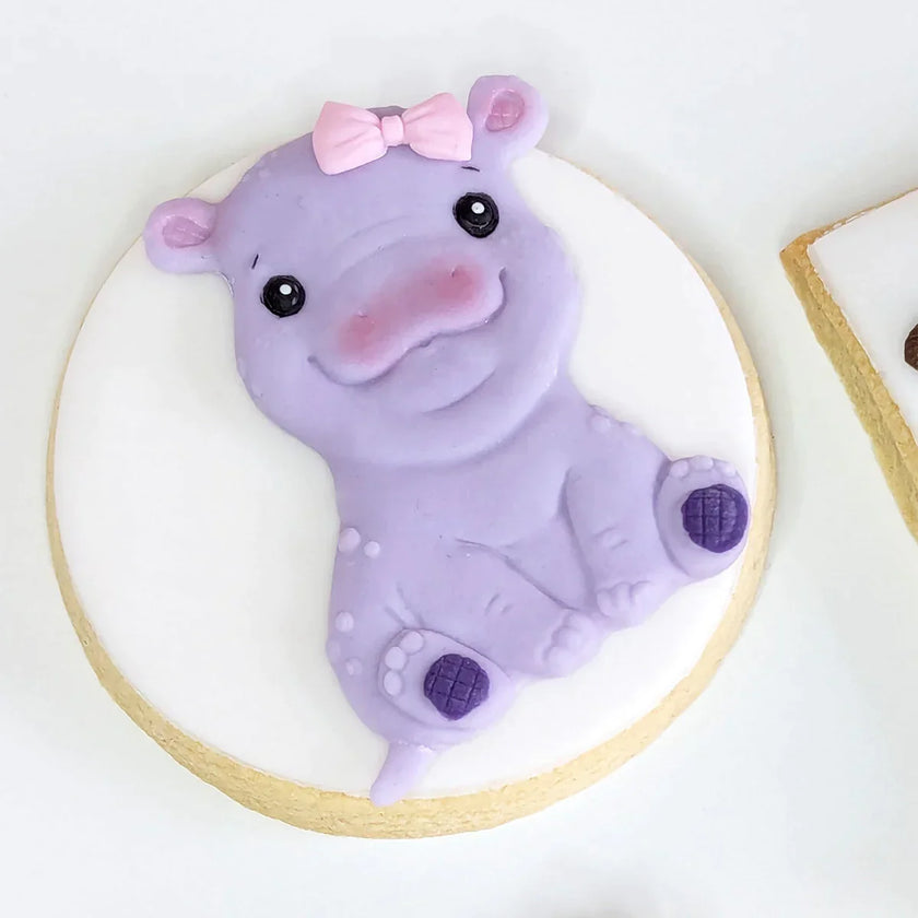 Sweet Safari Hippo Silicone Mould
