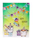 SL Stamp & Cutting Die Tea Party Sweet Stories 154x223x1mm 70 PC nr.56